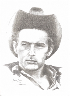 James Dean by Tammy Lindecke