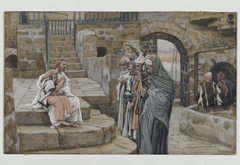 Jesus and the Little Child by James Tissot