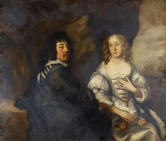 John Tufton, Second Earl of Thanet (1608-1664) and Margaret Sackville, his wife (1614-1676) by Anthony van Dyck