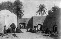 Khan in Algiers by Eugène Fromentin