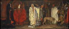 "King Lear," Act I, Scene I by Edwin Austin Abbey