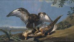 Kite with a Group of dead Birds by José del Castillo