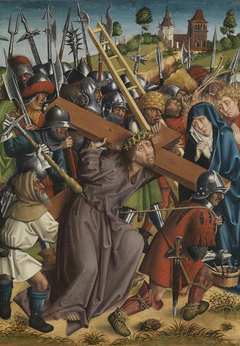 Kreuztragung Christi by Master of the Karlsruhe Passion