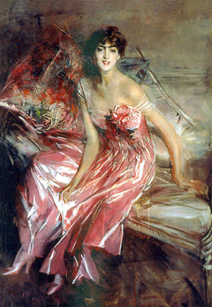 La Dame en rose by Giovanni Boldini