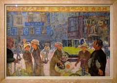 La Place Clichy by Pierre Bonnard