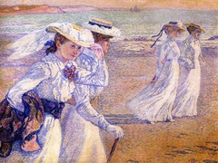 La Promenade by Théo van Rysselberghe