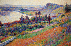 La Seine à Herblay by Maximilien Luce