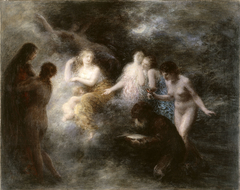 La tentation de saint Antoine by Henri Fantin-Latour