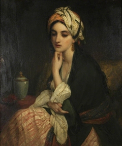 Lady in Persian Dress by Frederick Richard Pickersgill