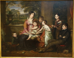 Lady Torrens and her Family by John Linnell