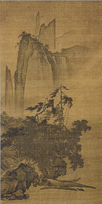 Landscape in Wind and Rain by Ma Yuan