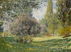 Landscape: The Parc Monceau by Claude Monet