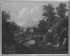 Landscape with Farmhouses by Peter von Bemmel