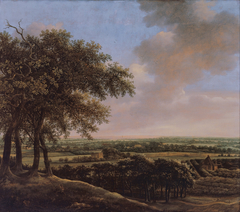 Landscape with Four Trees by Johan de Lagoor