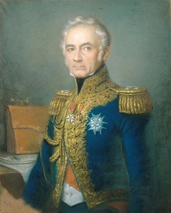 Le général comte C. T. de Montholon (1783-1853) by Édouard Pingret