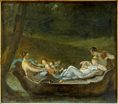 Le rêve du bonheur by Pierre-Paul Prud'hon