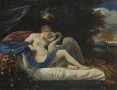 Leda and the Swan by Anonymous