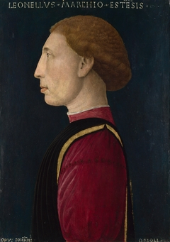 Leonello d'Este by Giovanni da Oriolo