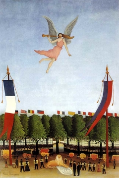 Liberty Inviting Artists to Take Part in the 22nd Exhibition of the Societe des Artistes Independants by Henri Rousseau