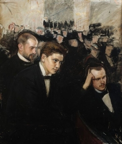 Listeners of Music by Magnus Enckell