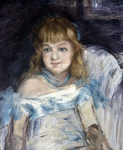 Little Girl in an Armchair by Edouard Manet