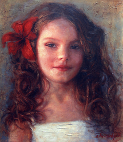 little girl by Οδυσσέας Οικονόμου