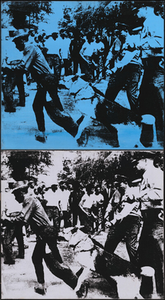 Little Race Riot by Andy Warhol