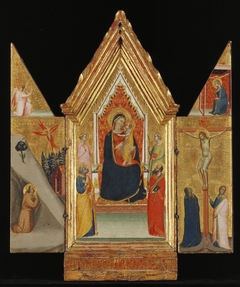 Madonna and Child Enthroned with Saints by Bernardo Daddi