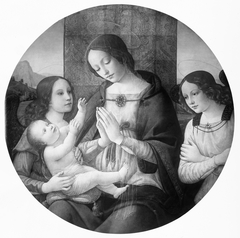 Madonna and Child with Angels by Anonymous