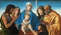 Madonna and Child with Saints by Giovanni Bellini