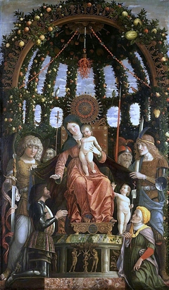 Madonna della Vittoria by Andrea Mantegna