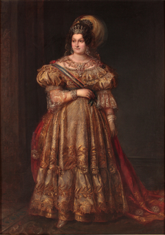 María Cristina of Bourbon by Valentin Carderera y Solano