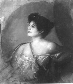 Marie Barkany by Franz von Lenbach