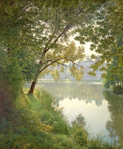 Matin à Villeneuve by Henri Biva