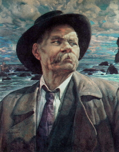 Maxim Gorky by Isaak Brodsky