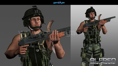 Military Man Character Animation by GameYan Studio