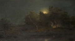 Moonlight Scene by Anonymous