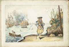 Moses op de kust bij Harwich by Gesina ter Borch