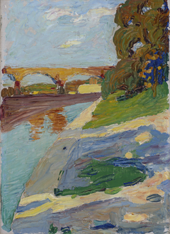 München – Die Isar by Wassily Kandinsky