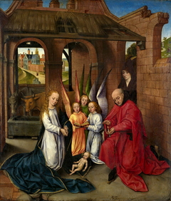 Nativity by Master of the Prado Adoration of the Magi