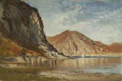 Near Cro's Nest on the Hudson, New York by Samuel Colman