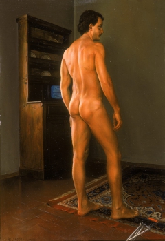 NUDO MASCHILE / NUDE MALE by Claudio Sacchi