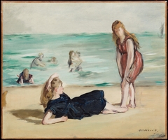 On the Beach by Edouard Manet