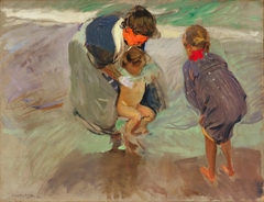 On the Beach by Joaquin Sorolla y Bastida