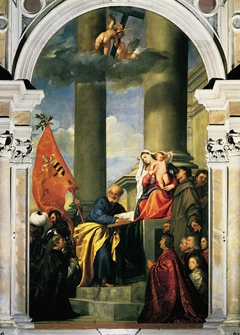 Pesaro Madonna by Titian