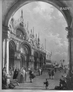 Piazza S. Marco, Venice by Bernardo Bellotto