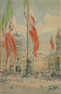 Piazza San Marco by Henry Bacon