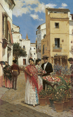 Plaza de La Alfalfa Sevilla by Joaquín Turina y Areal