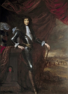 Portrait en pied de Louis XIV by Charles Le Brun