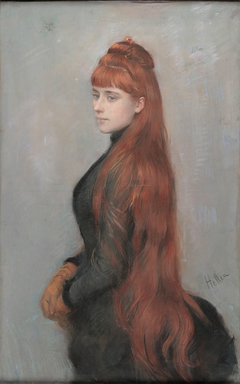 Portrait Mademoiselle Alice Guérin by Paul César Helleu